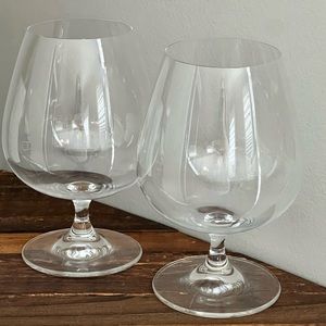 Glass Brandy snifters